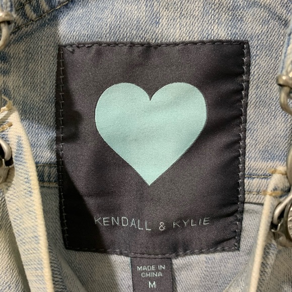 Light wash Short Overalls - Picture 3 of 3